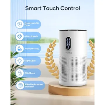 MOOKA HEPA Air Purifier - For Large Rooms & Pets