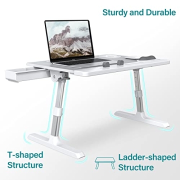 WOKA Laptop Desk - Adjustable, Large and Versatile for Home Use