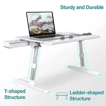 WOKA Laptop Desk - Adjustable, Large and Versatile for Home Use