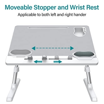 WOKA Laptop Desk - Adjustable, Large and Versatile for Home Use