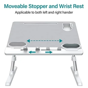 WOKA Laptop Desk - Adjustable, Large and Versatile for Home Use