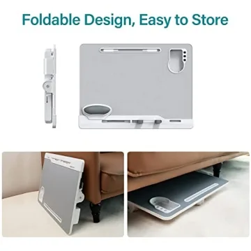 WOKA Laptop Desk - Adjustable, Large and Versatile for Home Use