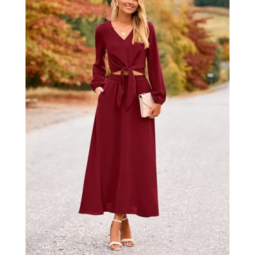 PRETTYGARDEN Women's Fall 2 Piece Outfit Set 2024