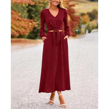 PRETTYGARDEN Women's Fall 2 Piece Outfit Set 2024