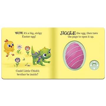 There's a Little Chick in Your Book: A Push, Pull, and Slide Book (Who's In Your Book?)