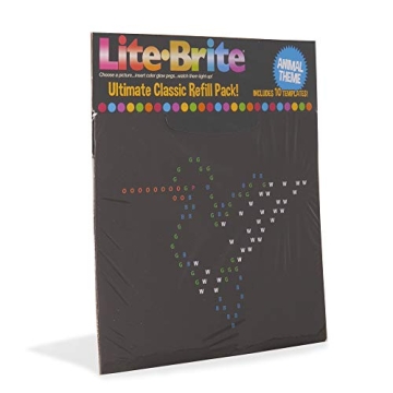 Lite Brite Ultimate Classic Refill Pack - 10 Fun Templates