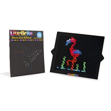 Lite Brite Ultimate Classic Refill Pack - 10 Fun Templates