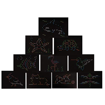 Lite Brite Ultimate Classic Refill Pack - 10 Fun Templates
