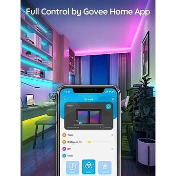 Govee LED Strip Lights for Bedroom Kitchen Party