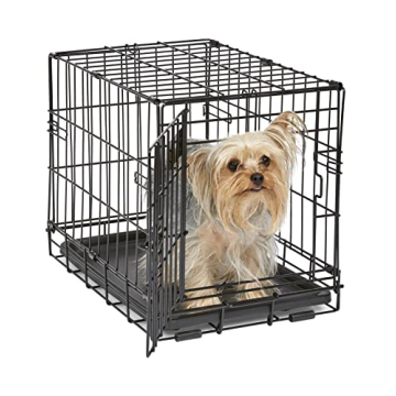 MidWest Homes for Pets Enhanced iCrate Dog Crate with Leak-Proof Pan & Divider
