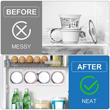 Sophico Yogurt Organizer: 4 Capacity Fridge Solution