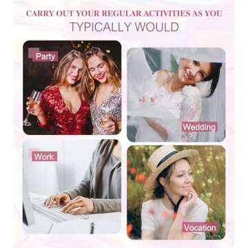 Blue Press on Nails Extra Long - Aegenacess Square Press On Nails, Nude Fake Nails with Glue Sticker, Handmade Stick On Nails 24pcs False Nail in 12 Sizes