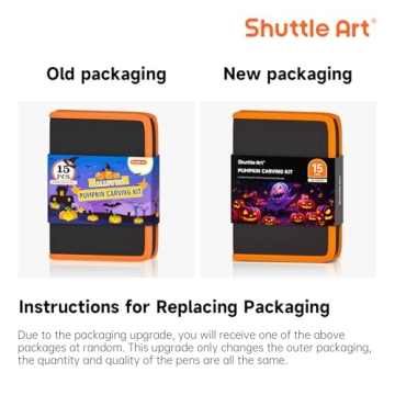 Halloween Pumpkin Carving Kit - 25 PCS Tools & Stencils