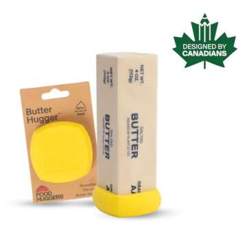 Food Huggers Butter Hugger - Patented Butter Cover - Keeps your butter snugly sealed and fresh