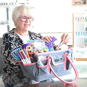 Everything Mary Craft Bag Organizer Tote - Durable & Stylish