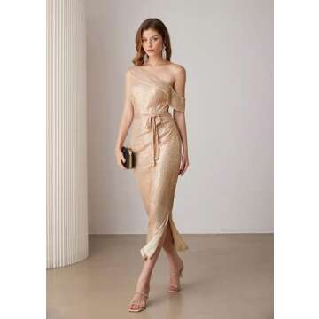 GRACE KARIN Sequins Dress for Women Party Style