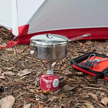 MSR Stainless Steel Stowaway Camping Pot 1.6 L for Outdoors