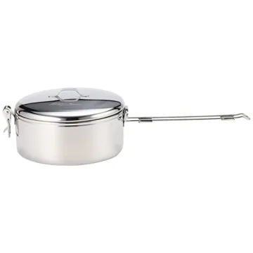 MSR Stainless Steel Stowaway Camping Pot 1.6 L for Outdoors