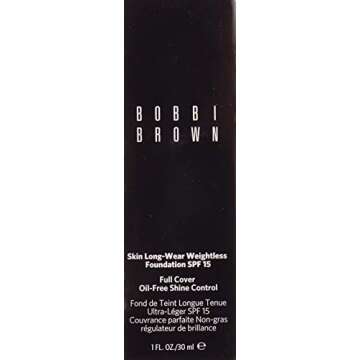 Bobbi Brown Skin Long-Wear Weightless Foundation SPF 15-1 Warm Ivory Women 1 oz