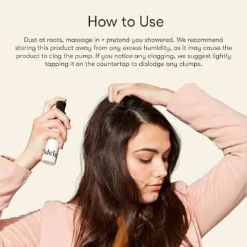 Odele Dry Shampoo, Oil-Absorbing Powder to Revive Volume for All Hair Types & Textures, 1 oz