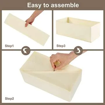 Coorganisers 6 Pack Drawer Organizers for Any Room