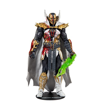 McFarlane Toys Mortal Kombat Malefik Spawn 7" Action Figure - Bloody Disciple Edition