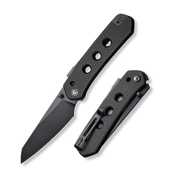 CIVIVI Vision FG Pocket Knife - EDC Superlock Folding Knife with Nitro-V Blade G-10 Handle