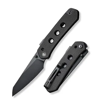 CIVIVI Vision FG Pocket Knife - EDC Superlock Folding Knife with Nitro-V Blade G-10 Handle