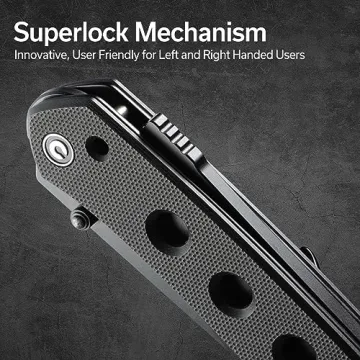 CIVIVI Vision FG Pocket Knife - EDC Superlock Folding Knife