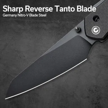 CIVIVI Vision FG Pocket Knife - EDC Superlock Folding Knife