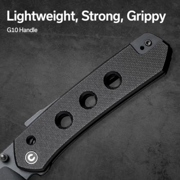 CIVIVI Vision FG Pocket Knife - EDC Superlock Folding Knife