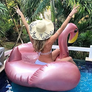 Jasonwell Giant Inflatable Flamingo Pool Float Summer Fun