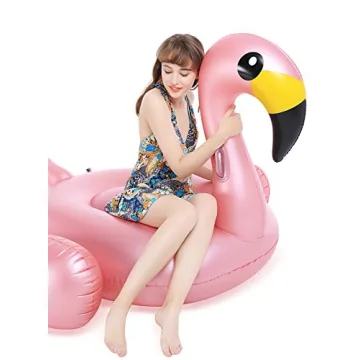Jasonwell Giant Inflatable Flamingo Pool Float Summer Fun
