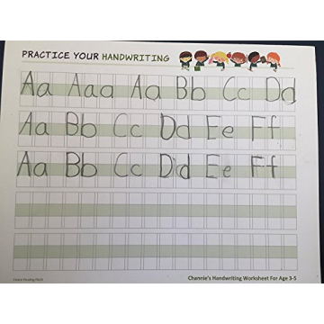 Channie's Visual Handwriting Workbook for Kids