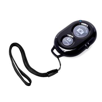 KobraTech Bluetooth Remote Shutter Release - The QuikPic Remote - iPhone Bluetooth Remote Camera Con...