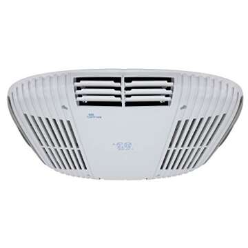 RecPro RV Air Conditioner Low Profile 9.5K Non-Ducted | Optional Heat Pump | Quiet AC | Cooling Only | RV AC Unit | Camper Air Conditioner (Do Not Include Heat Pump, Black)