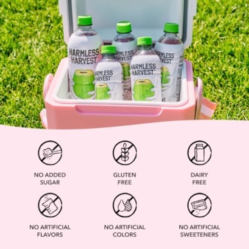 Harmless Harvest Coconut Water 12 Fl Oz Organic Hydration