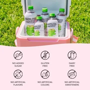 Harmless Harvest Coconut Water 12 Fl Oz Organic Hydration