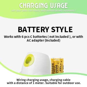 AFP Automatic Ball Launcher for Dogs Interactive Puppy Pet Ball Indoor Thrower Fetch Machine, 3 Balls Included (2 inch) for Small Size Dogs