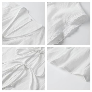 Chic Two Piece Linen Skirt Vest Set for Women