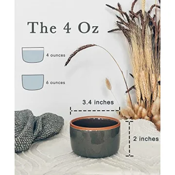 Mora Ceramic Ramekins Set of 6 - Durable and Elegant Kitchenware