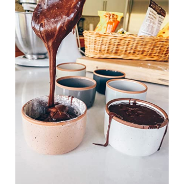 Mora Ceramic Ramekins Set of 6 - Durable and Elegant Kitchenware