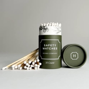 Henro Company Handmade Match Striker - Unique Candle Accessory