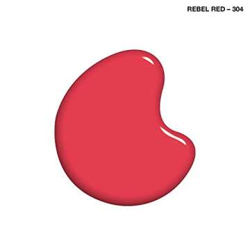 Sally Hansen Hard as Nails Xtreme Wear Nail Color, Rebel Red, 0.4 Fluid Ounce