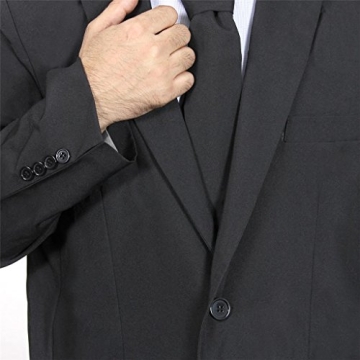 U LOOK UGLY TODAY Men's Affordable Party Suit with Tie
