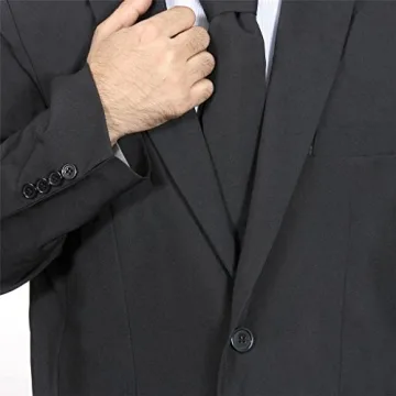 U LOOK UGLY TODAY Men's Affordable Party Suit with Tie
