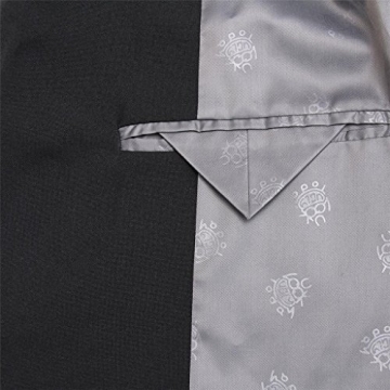 U LOOK UGLY TODAY Men's Affordable Party Suit with Tie