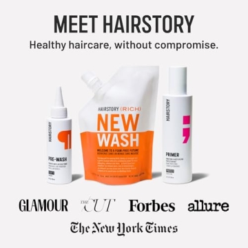 Hairstory New Wash Rich Cleansing Cream for Dry Thick Hair