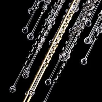 Elegant Gold Vases for Weddings & Home Decor - Set of 2