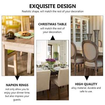 12PCS Feng Shui Golden Ingot Charm Attracts Luck